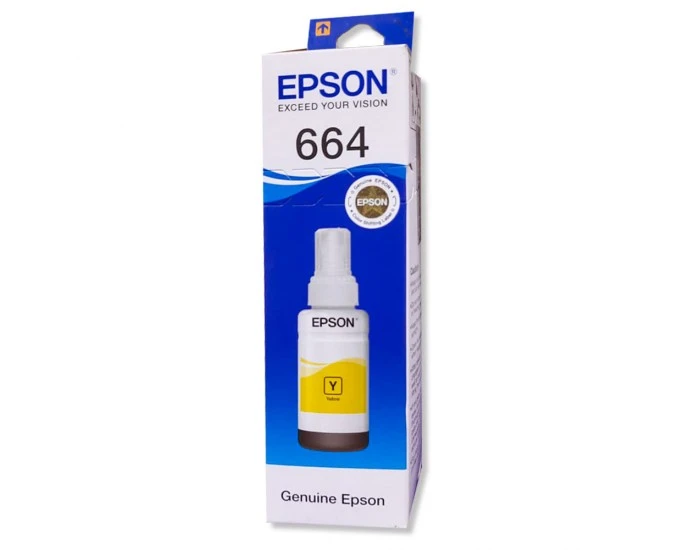 epson 664 yellow ink bottle (original) epson 664 yellow ink bottle (original)