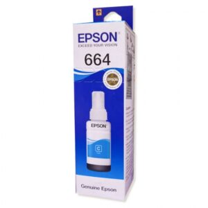 epson 664 cyan ink bottle (original)